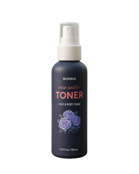 BIOMIX Rose Water Toner | Best Organic Hydrating Toner for Skin 2025